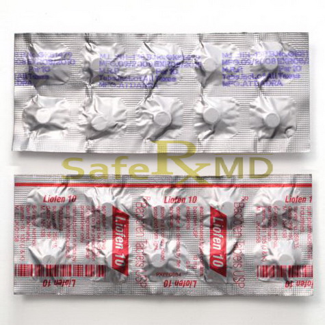 Generic Lioresal 10/25mg