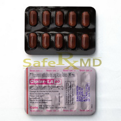 Generic Inderal La 80mg